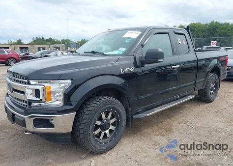 2018 Ford F-150 Xlt from USA, damaged, VIN 1FTFX1EG1JFA03554